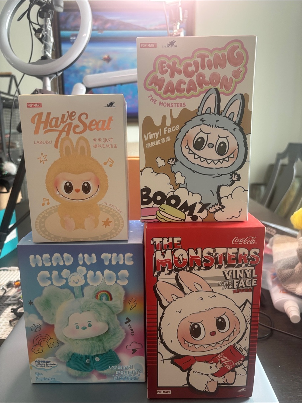 All 4 for only $ 80.00 POP MART/ Disney seal no open . Over 50 ítems